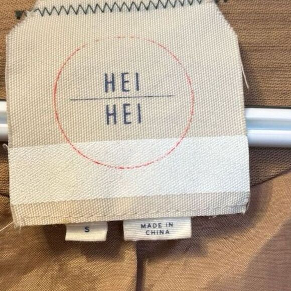 Anthropologie Hei Hei Women's Bomber Work Jacket Multicolor Size S Casual - Picture 4 of 7